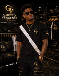 Ghetto Vengence Wear Diagonal 1 Designer Shirt